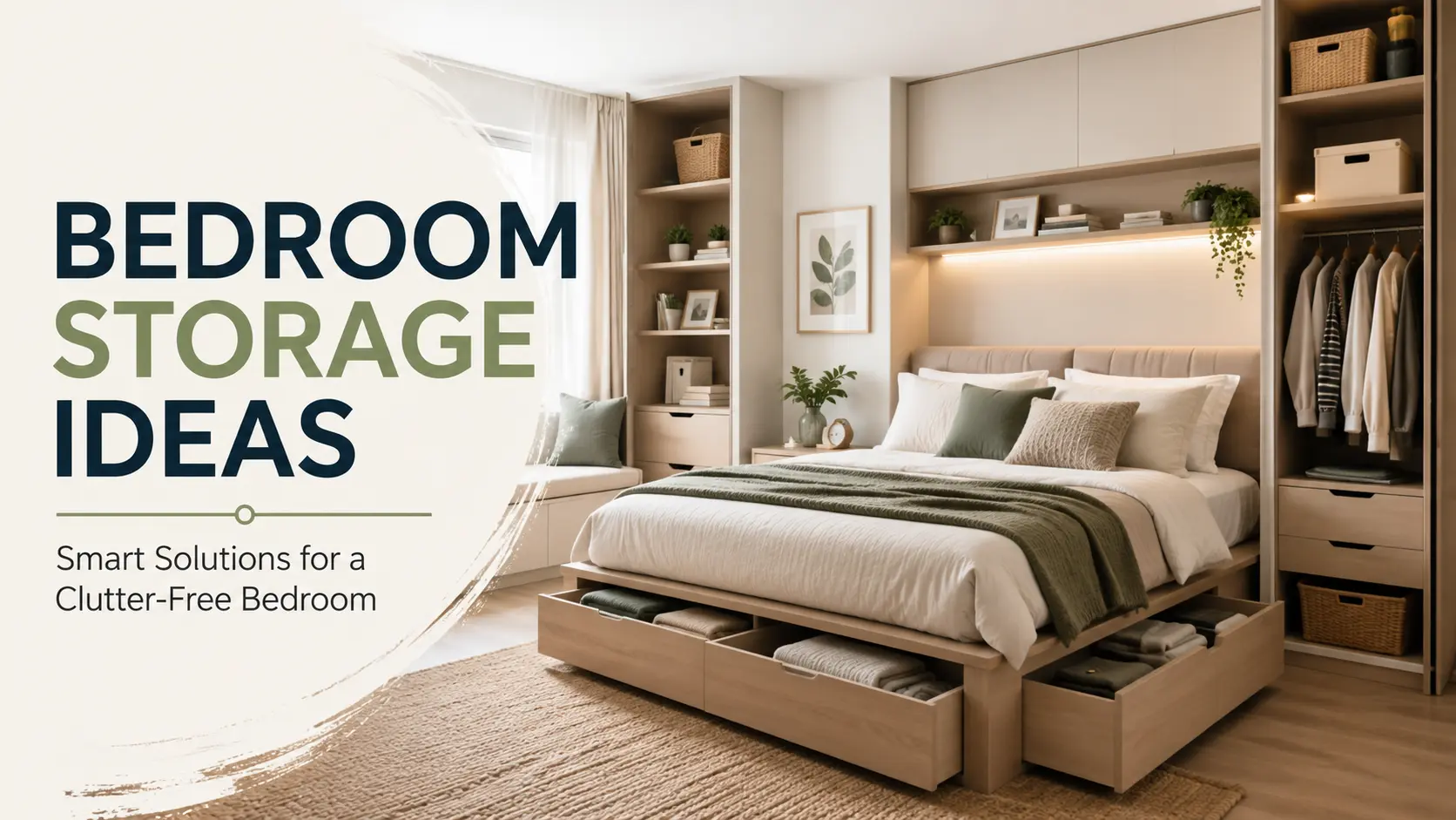 15 Bedroom Storage Ideas to Maximize Your Space