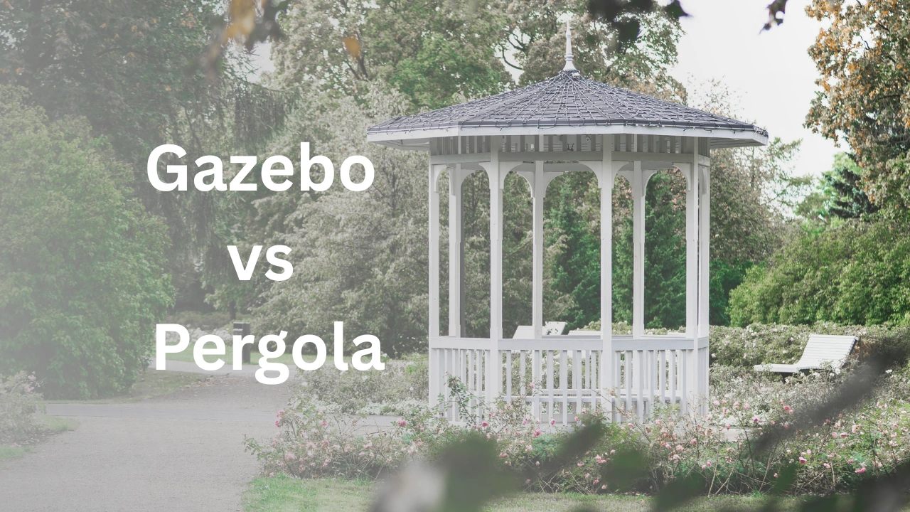 gazebo vs pergola