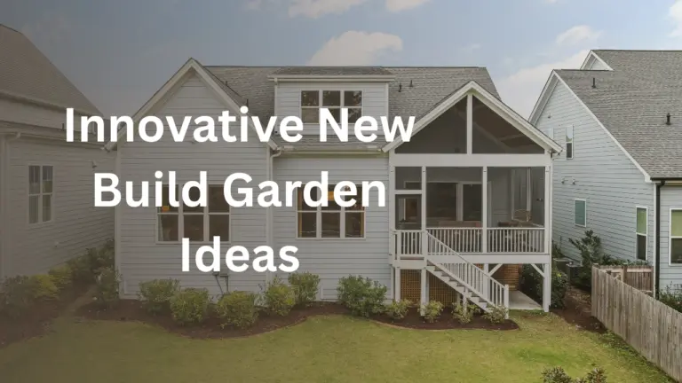 New Build Garden Ideas