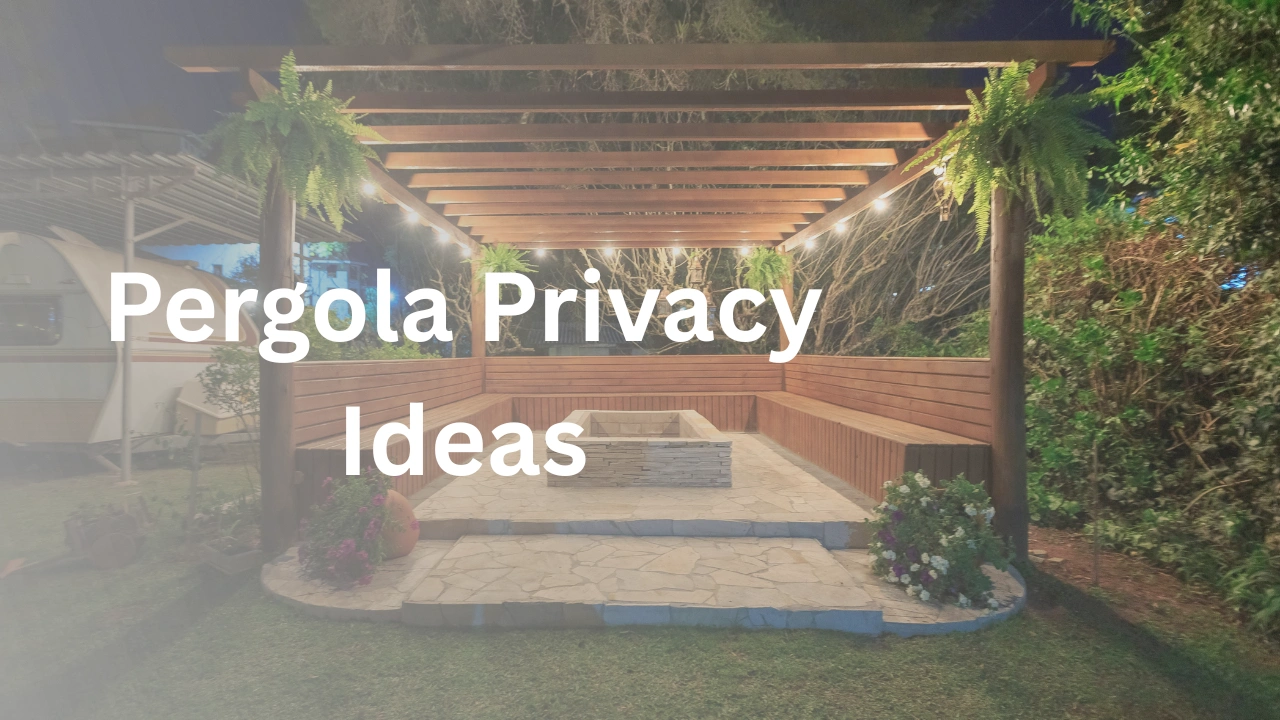 Pergola Privacy Ideas