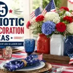 25 Patriotic Table Decoration Ideas for Memorial Day