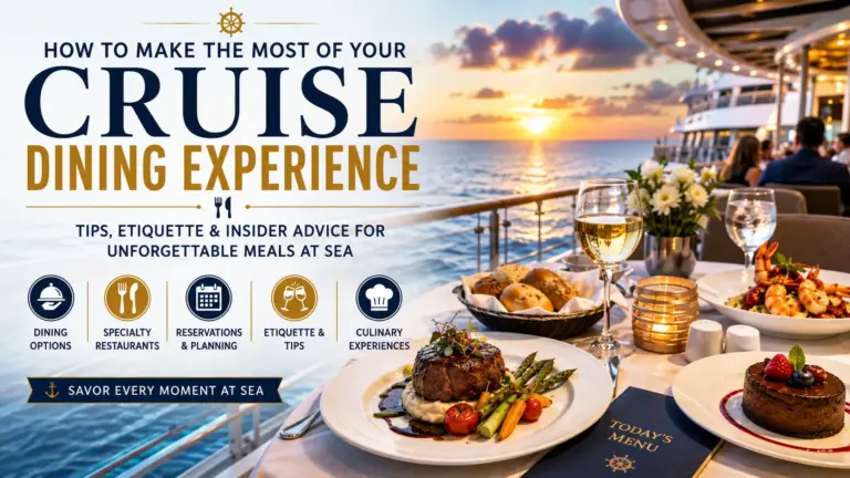 How to Make the Most of Your Cruise Dining Experience